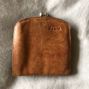 Vintage leather wallet